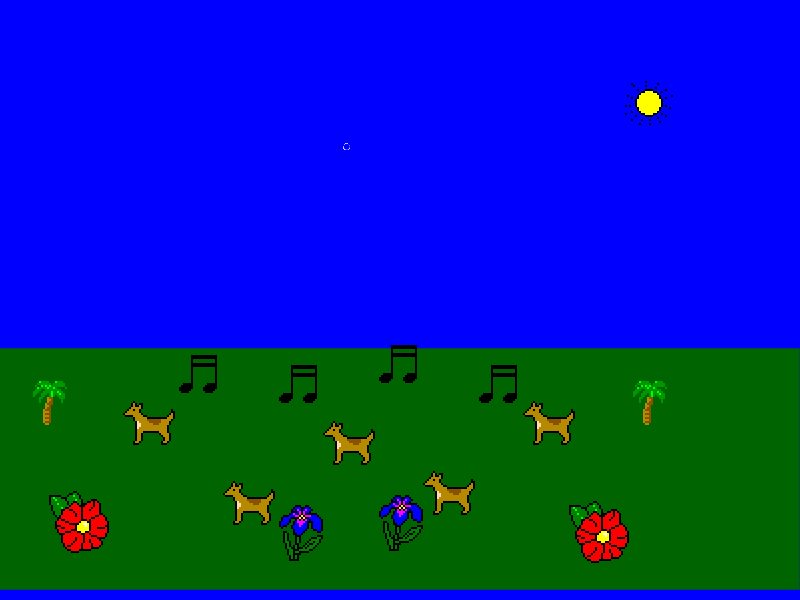 Pup Dance Party in Paradise Park